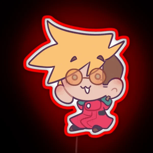 Vash Plush RGB Neon Sign