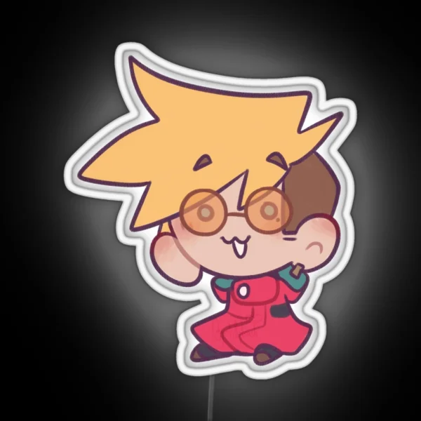 Vash Plush RGB Neon Sign