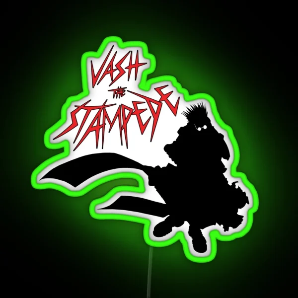 Vash The Stampede RGB Neon Sign
