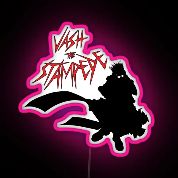 Vash The Stampede RGB Neon Sign