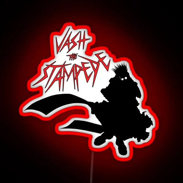 Vash The Stampede RGB Neon Sign