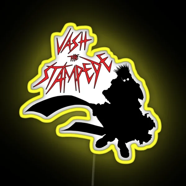 Vash The Stampede RGB Neon Sign