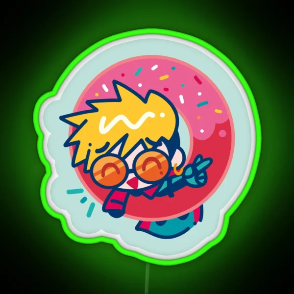 Vash The Stampede RGB Neon Sign