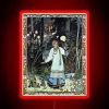 Russian Folklore Iconic Characters Vasilisa & Baba Yaga Illuminated Sign