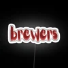 RGB Neon Vassar Brewers College Team Spirit Decorative Wall Sign