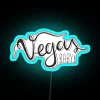 Vibrant RGB LED neon signs for bars and home decor.