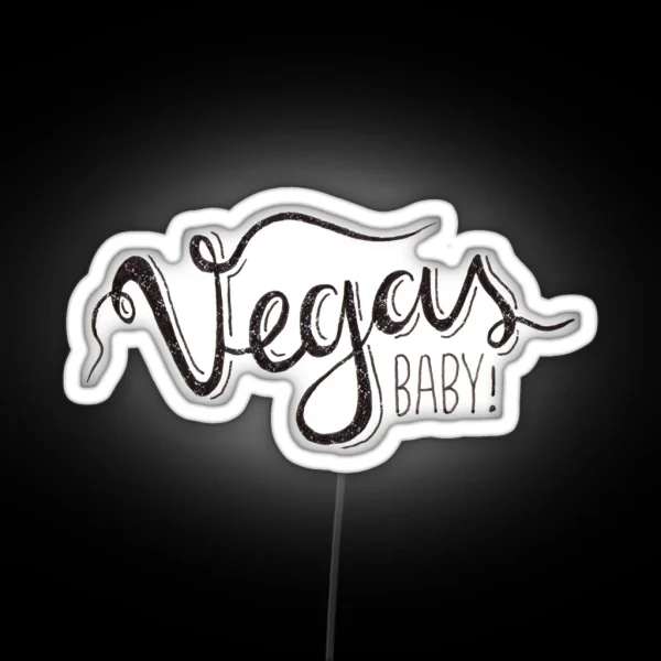 Vegas Baby RGB Neon Sign
