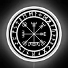 Protective Norse mythology inspired glow in the dark art decor
