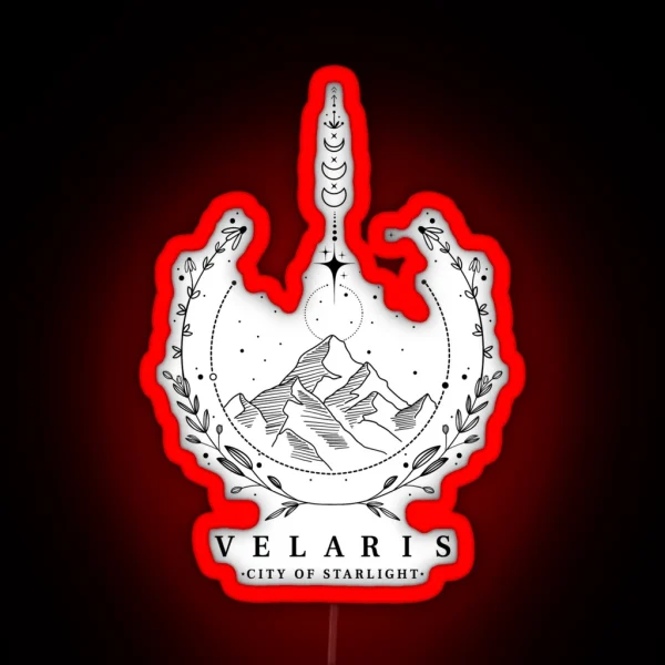 Velaris City Of Starlight RGB Neon Sign