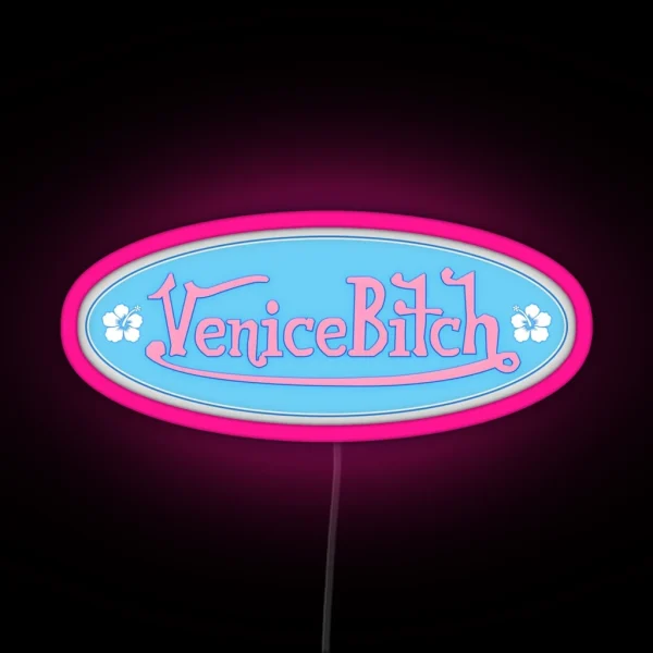Venice Bitch Bumper Led RGB Neon Sign