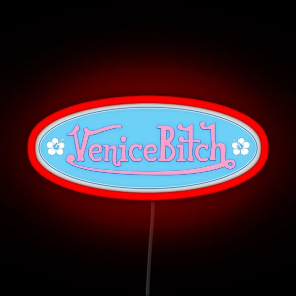 Venice Bitch Bumper Led RGB Neon Sign