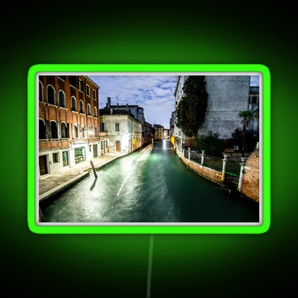 Venice Long Exposure RGB Neon Sign