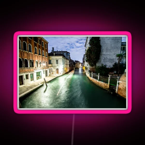 Venice Long Exposure RGB Neon Sign
