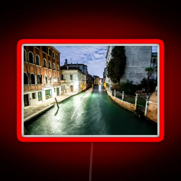 Venice Long Exposure RGB Neon Sign