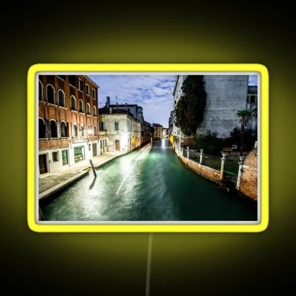 Venice Long Exposure RGB Neon Sign