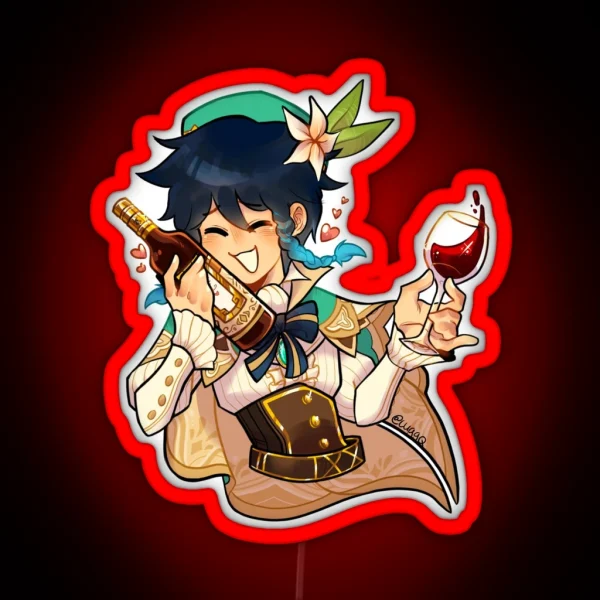 Venti Da Bard RGB Neon Sign