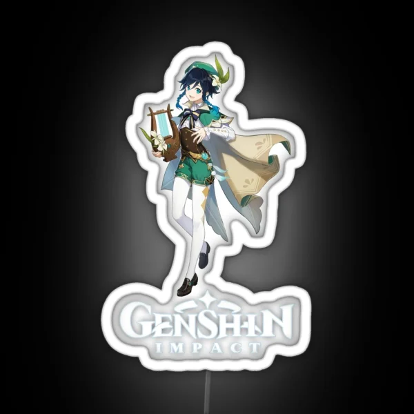 Venti Genshin Impact RGB Neon Sign