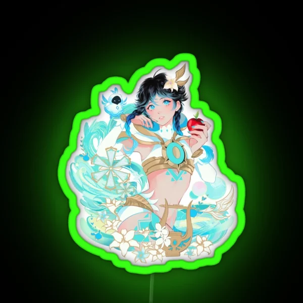 Venti Genshin Impact RGB Neon Sign