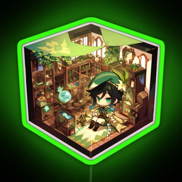 Venti Terrarium RGB Neon Sign