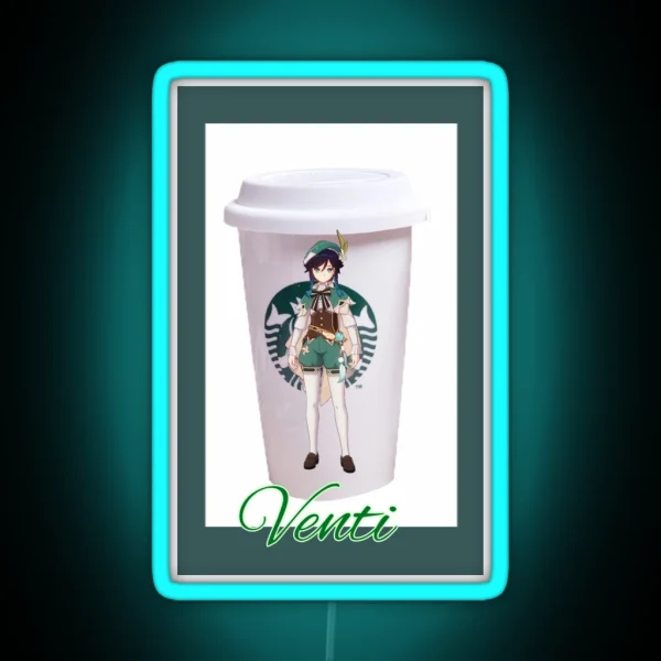 Venti The Bard RGB Neon Sign