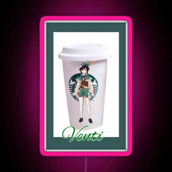 Venti The Bard RGB Neon Sign