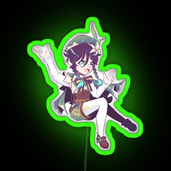 Venti The Bard RGB Neon Sign