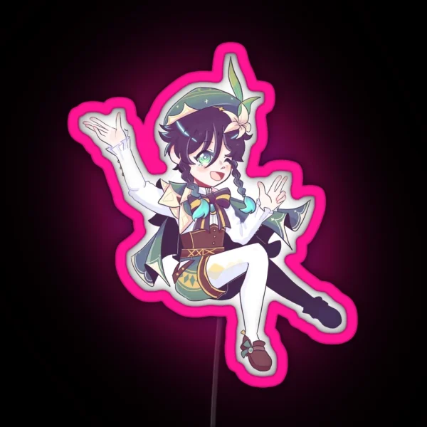 Venti The Bard RGB Neon Sign
