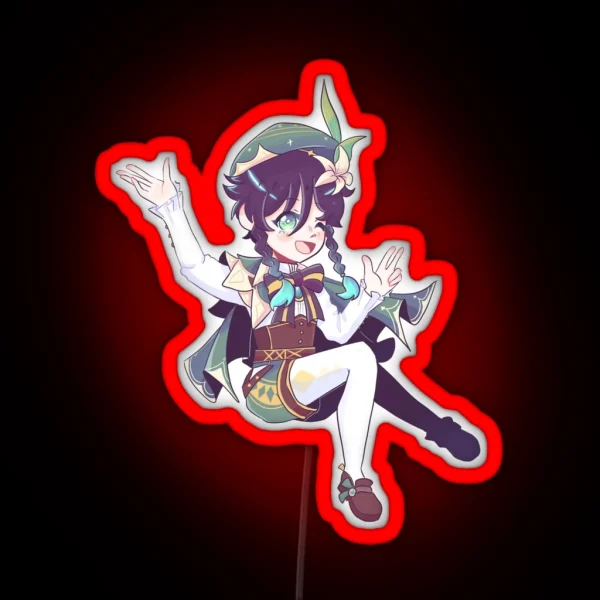 Venti The Bard RGB Neon Sign
