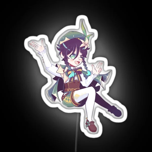 Venti The Bard RGB Neon Sign