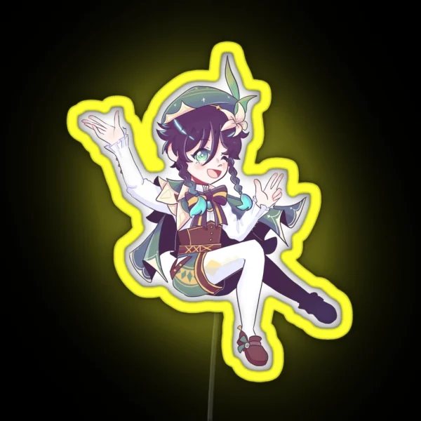 Venti The Bard RGB Neon Sign