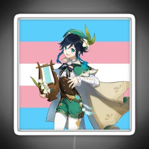 Venti Transgender Flag RGB Neon Sign