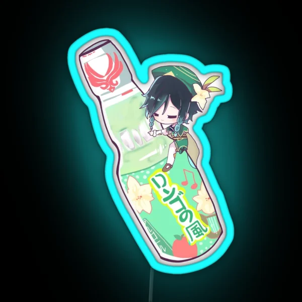 Venti With Ramune RGB Neon Sign