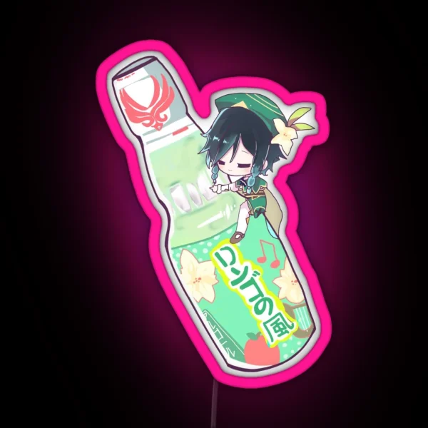 Venti With Ramune RGB Neon Sign