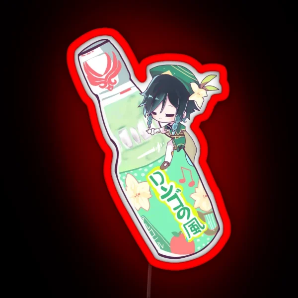 Venti With Ramune RGB Neon Sign