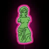 RGB LED Neon Sign with Vibrant Colors and Artistic Digital Display