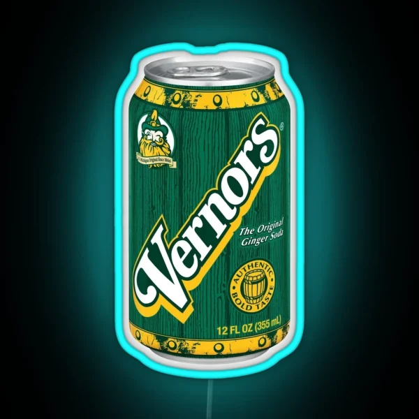 Vernors Ginger Ale Soda RGB Neon Sign