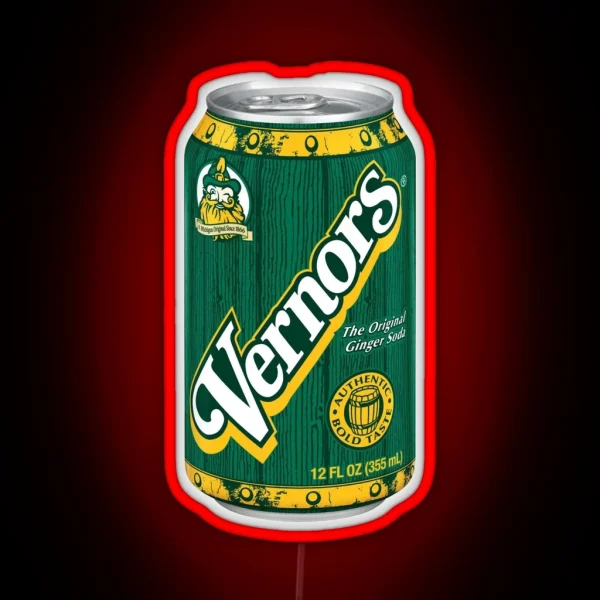 Vernors Ginger Ale Soda RGB Neon Sign