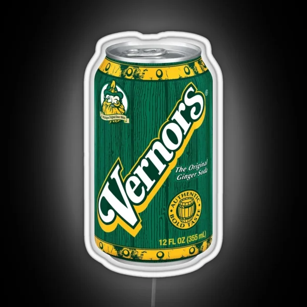 Vernors Ginger Ale Soda RGB Neon Sign