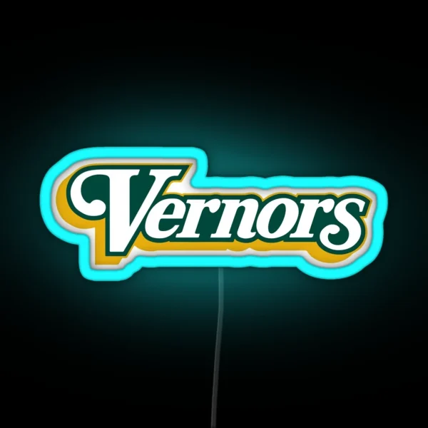 Vernors Ginger Soda Michigan RGB Neon Sign