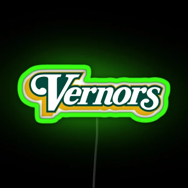Vernors Ginger Soda Michigan RGB Neon Sign