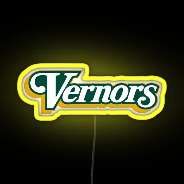 Vernors Ginger Soda Michigan RGB Neon Sign