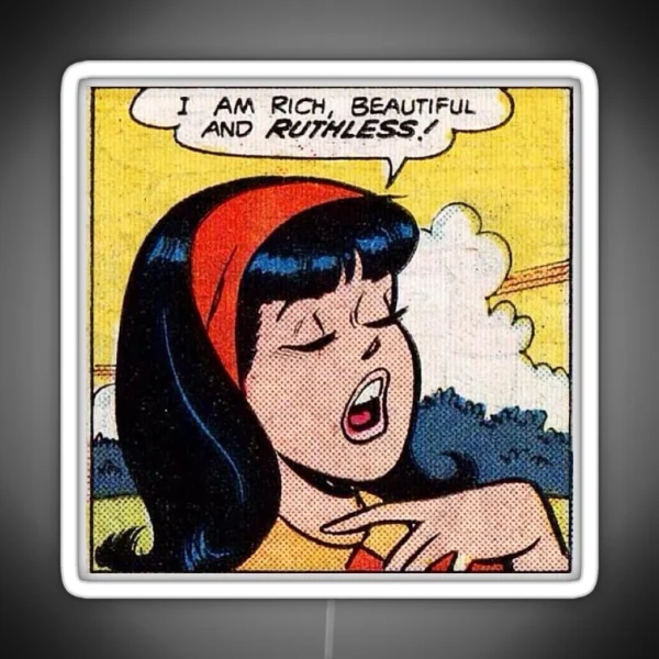 Veronica Lodge Archie Comics RGB Neon Sign