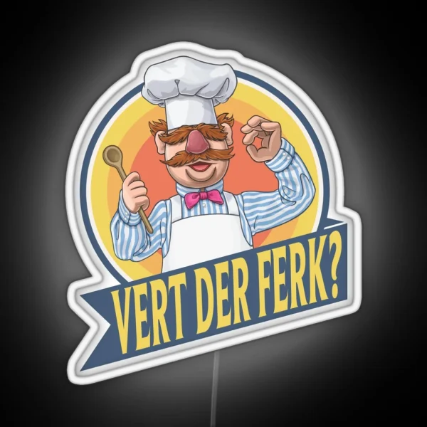 VERT DER FERK RGB Neon Sign