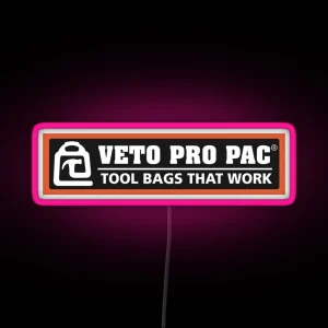 Veto Pro Pac Tools Logo 1 RGB Neon Sign