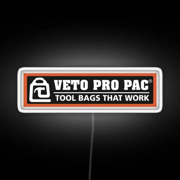 Veto Pro Pac Tools Logo 1 RGB Neon Sign