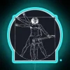 Glowing LED tribute to iconic rock stars and music heritage
