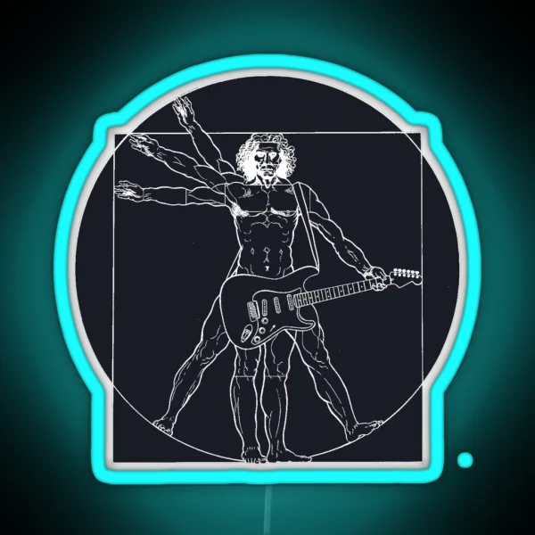Vetruvian Rock Star RGB Neon Sign