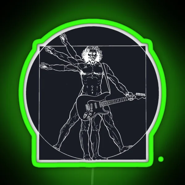 Vetruvian Rock Star RGB Neon Sign