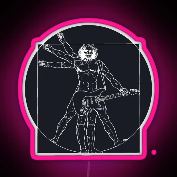 Vetruvian Rock Star RGB Neon Sign