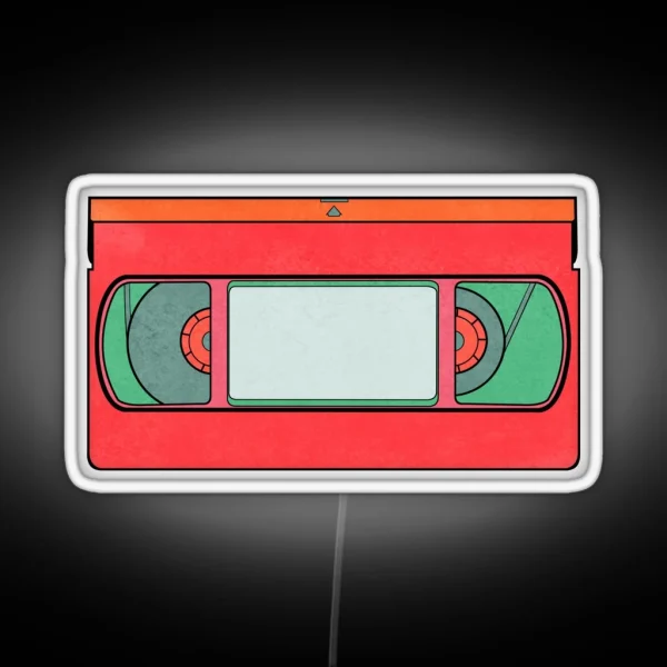 VHS RGB Neon Sign